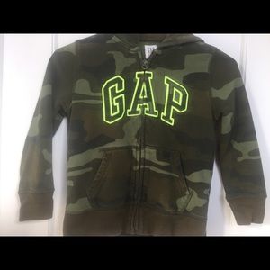 GAP ZIPPER HOODIE Size SMALL
